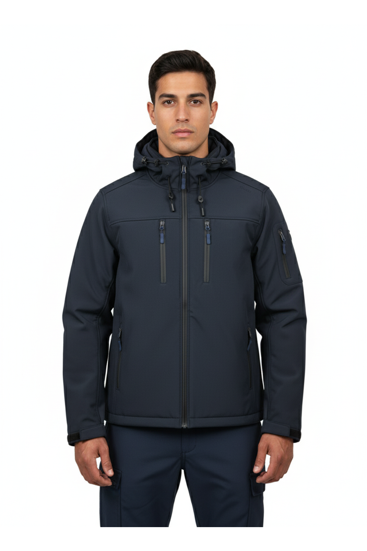 Noble Kapüşonlu Playoff Softshell Mont Lacivert