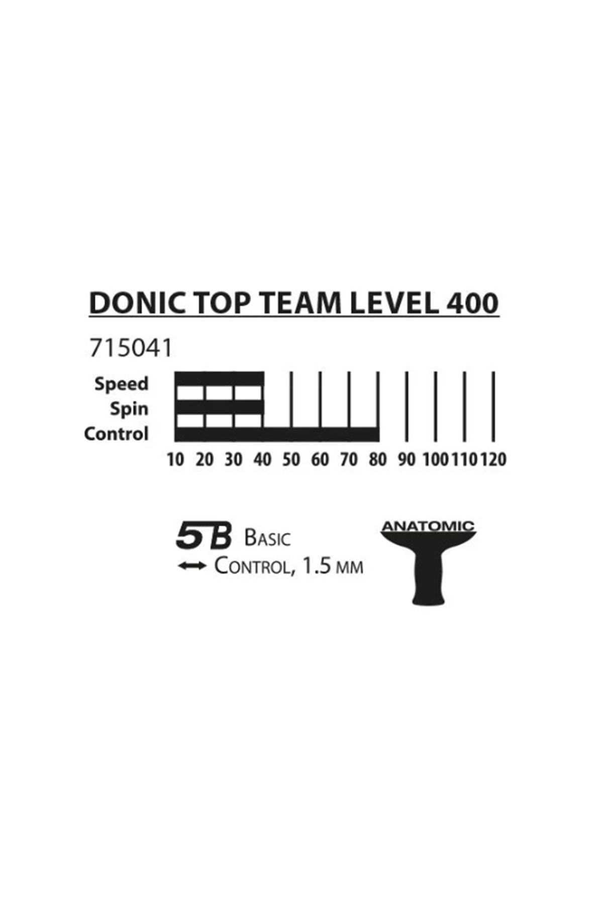 Donıc Top Playoff Team 400 Raket Kırmızı/Siyah