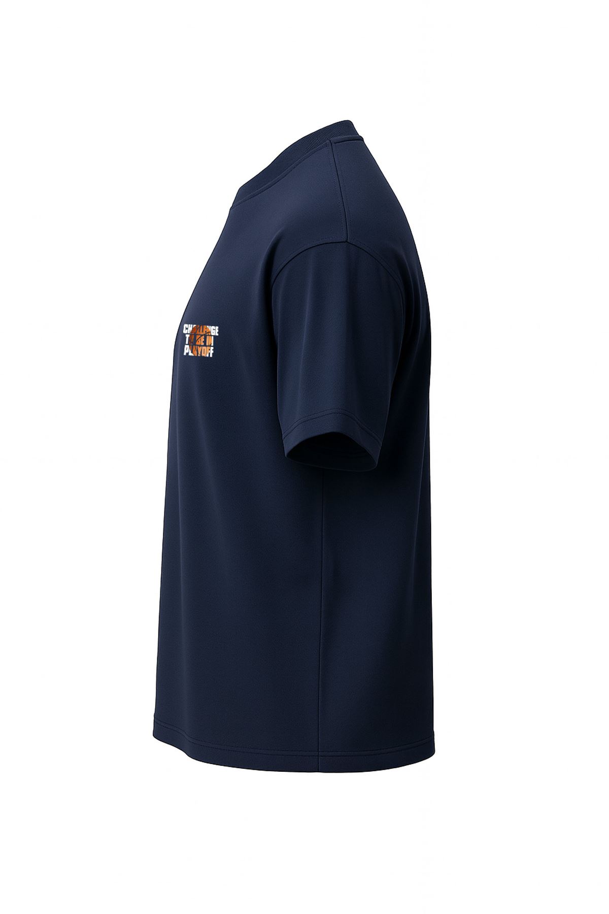 Playoff Basketbol T-Shirt Lacivert