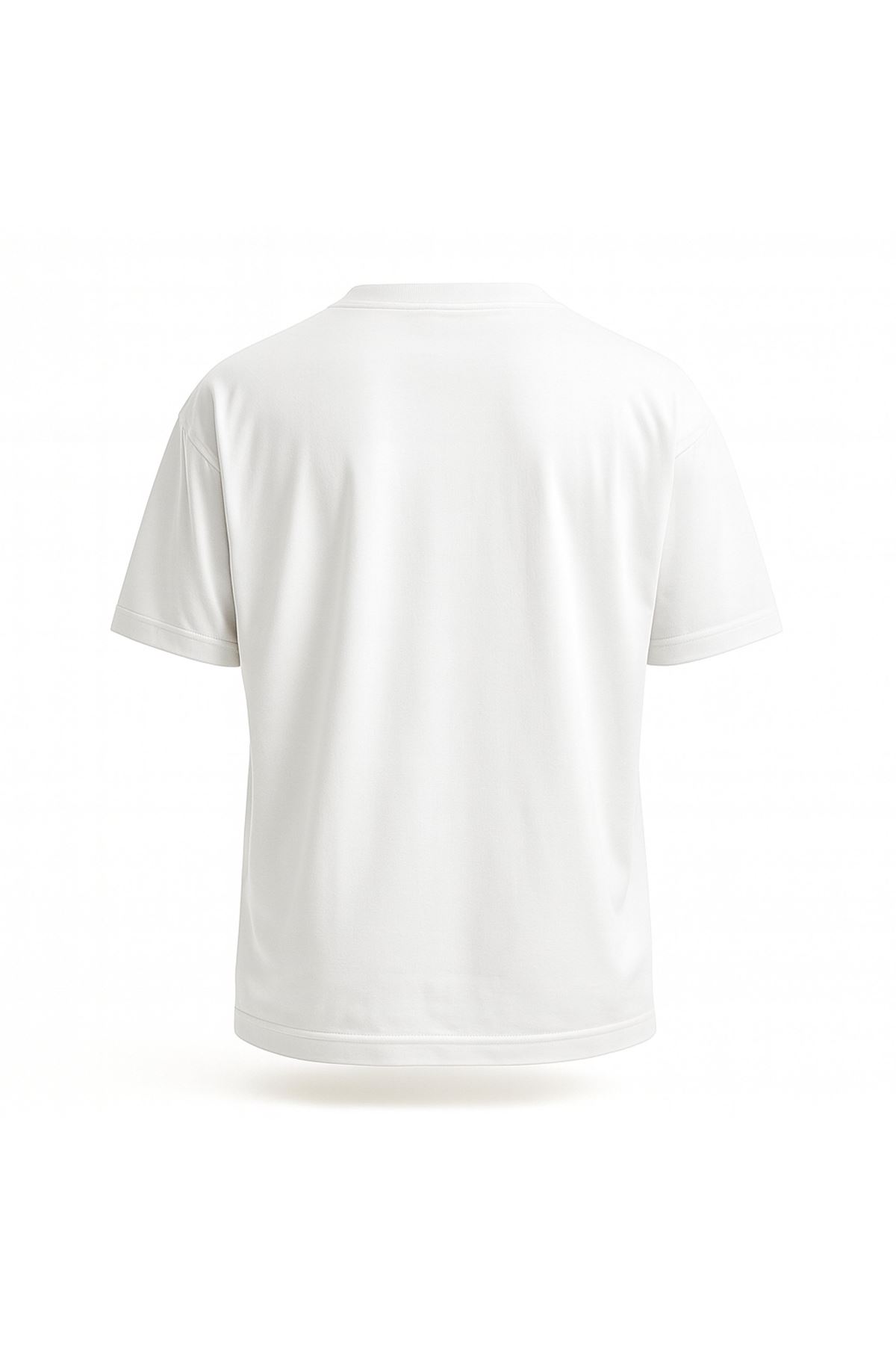 Playoff Basketbol T-Shirt Beyaz