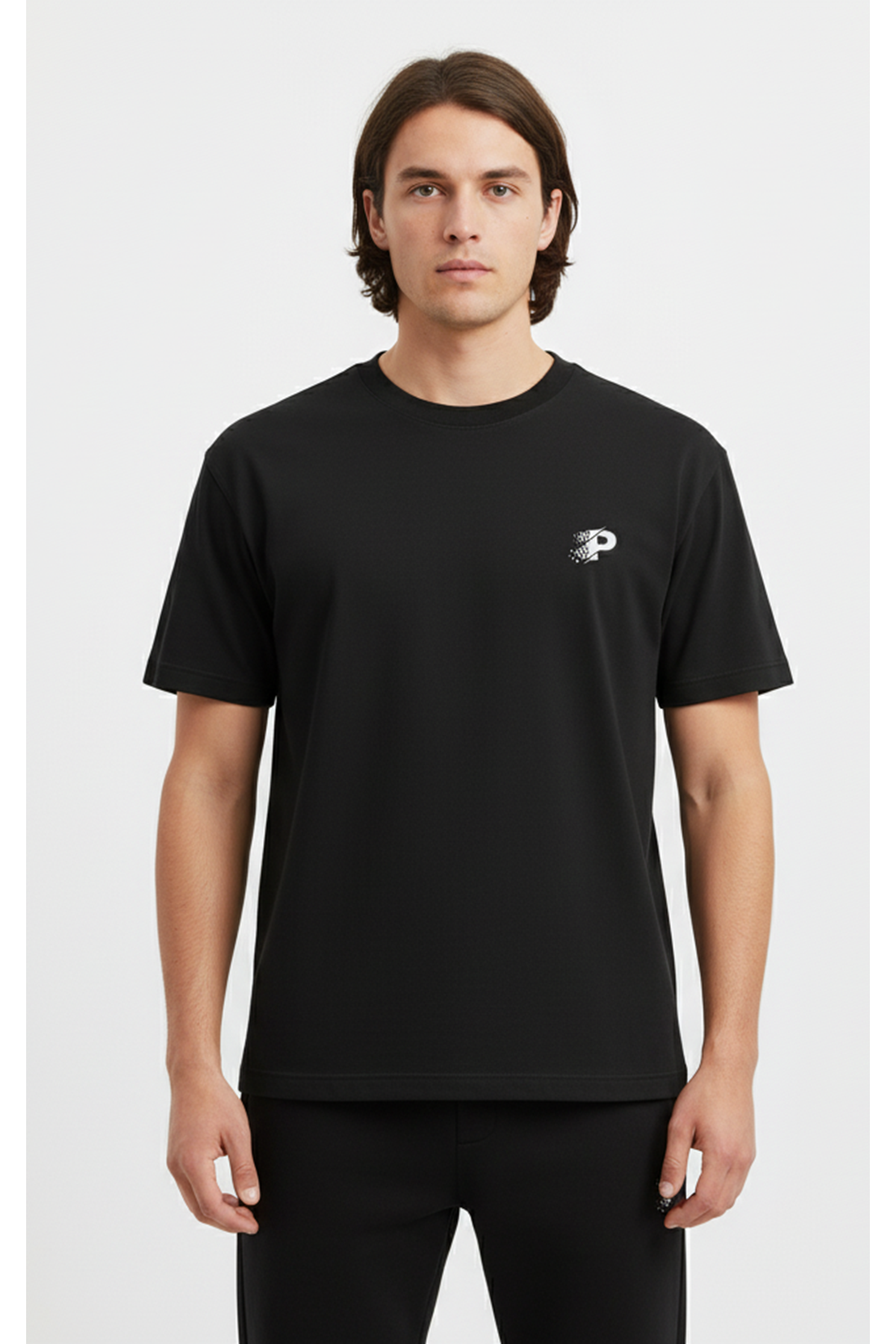 Playoff P T-Shirt Siyah