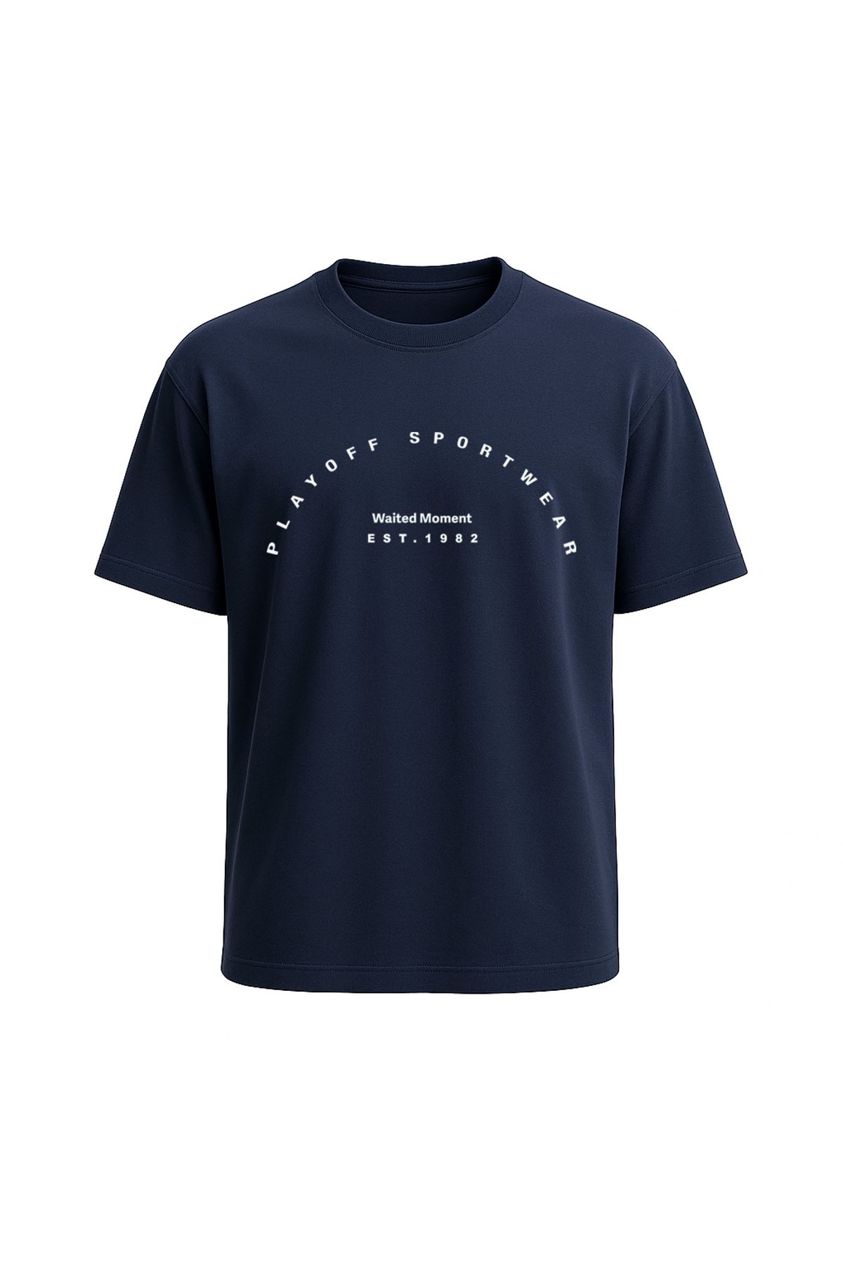 Playoff Spor T-Shirt Lacivert