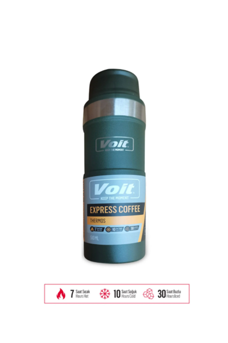Voıt Express Playoff Coffee Thermos Yeşil