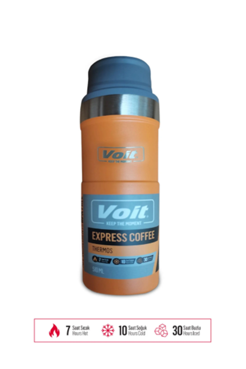 Voıt Express Playoff Coffee Thermos  Sarı