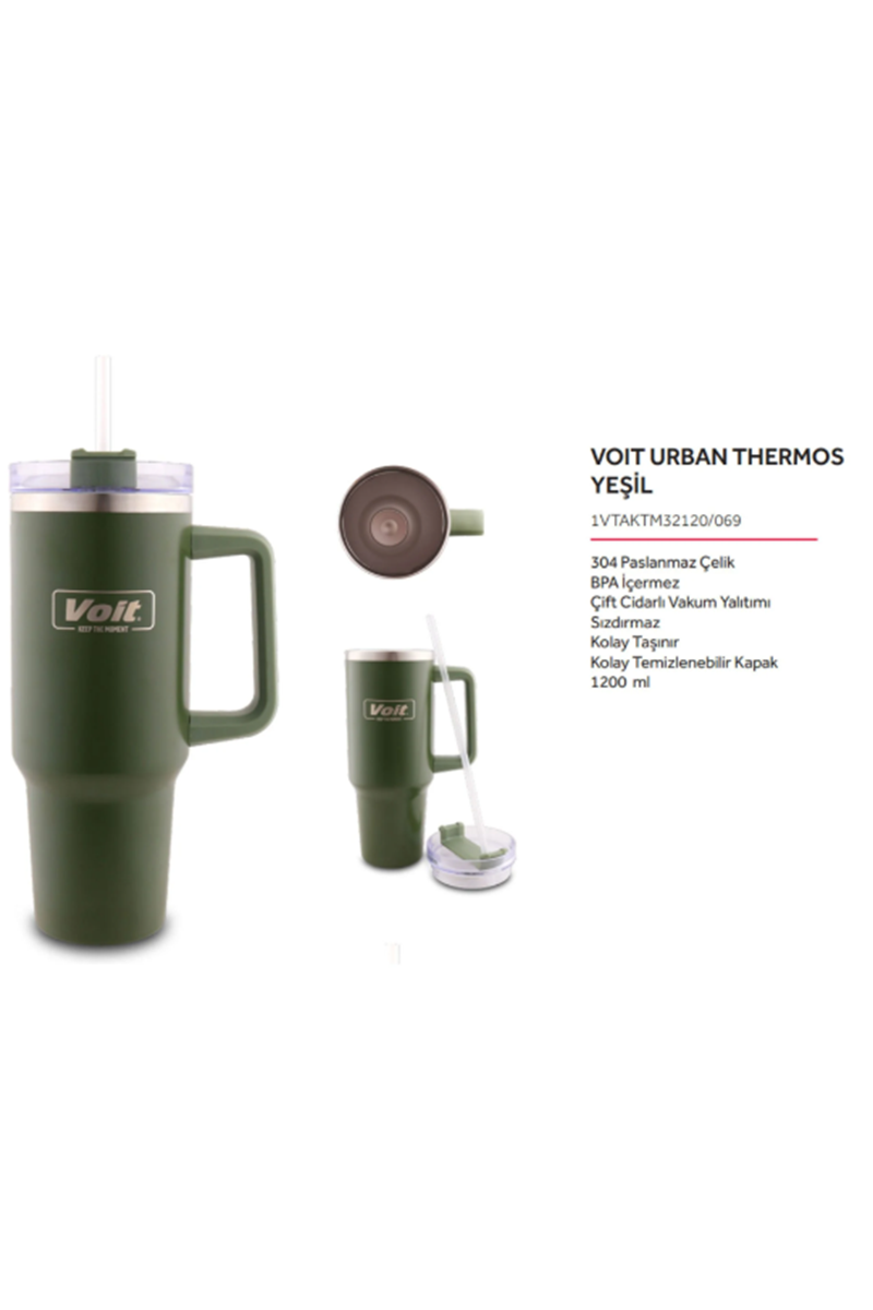Voıt Urban Playoff Thermos  Yeşil