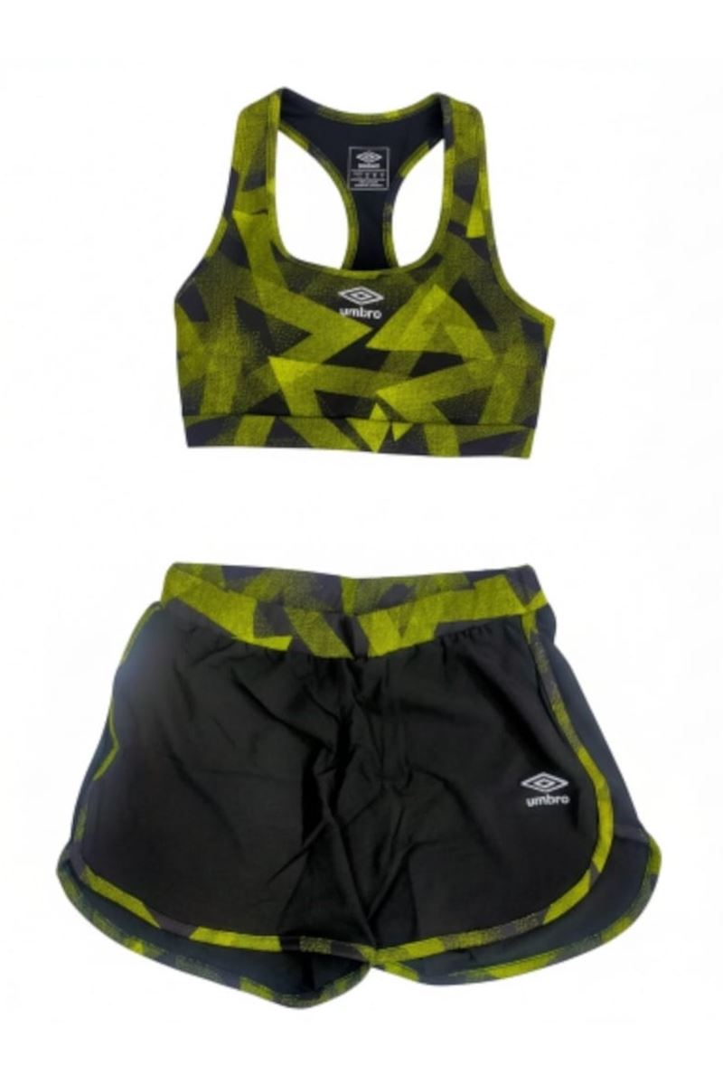 Umb Oly Playoff Suit Short Bralet Takım  Yellow