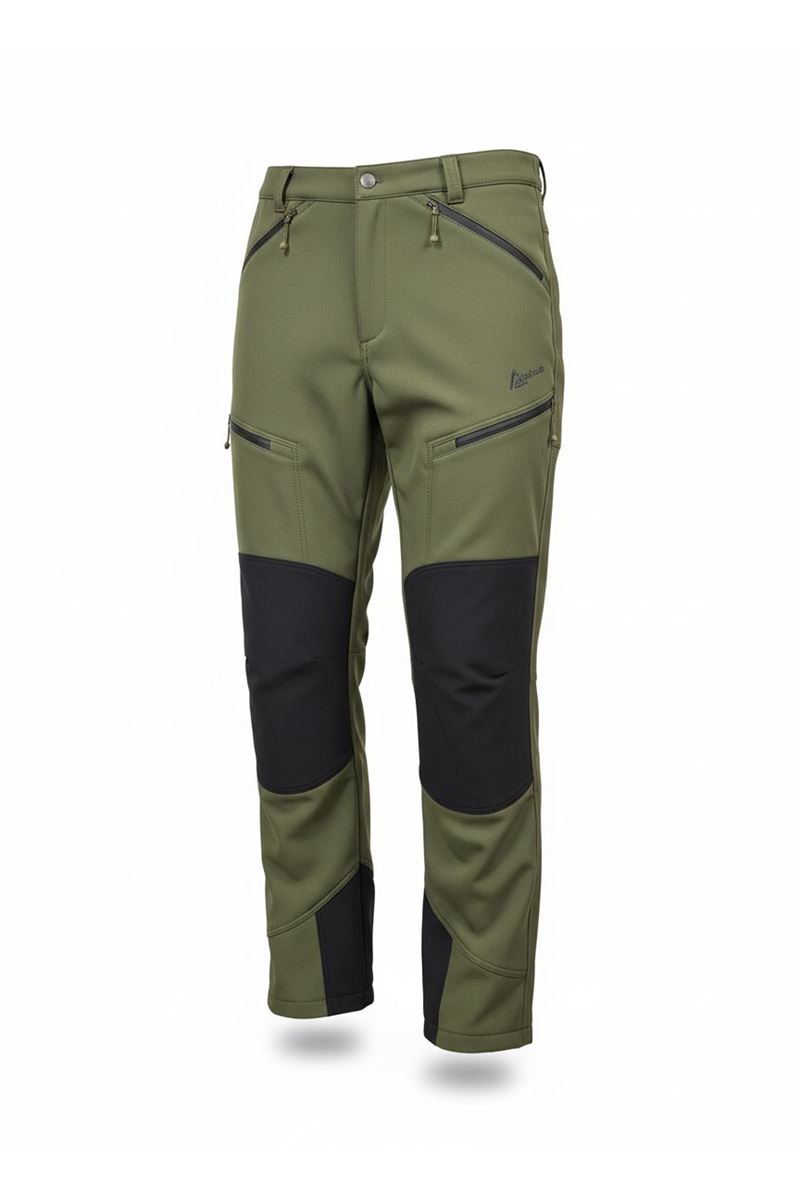 Noble Double Playoff Outdoor Green Softshell Pantolon