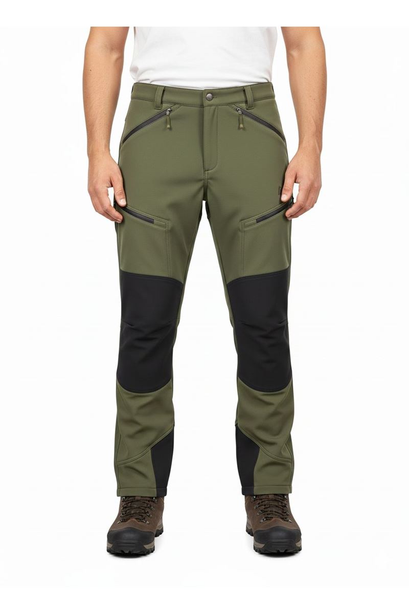 Noble Double Playoff Outdoor Green Softshell Pantolon