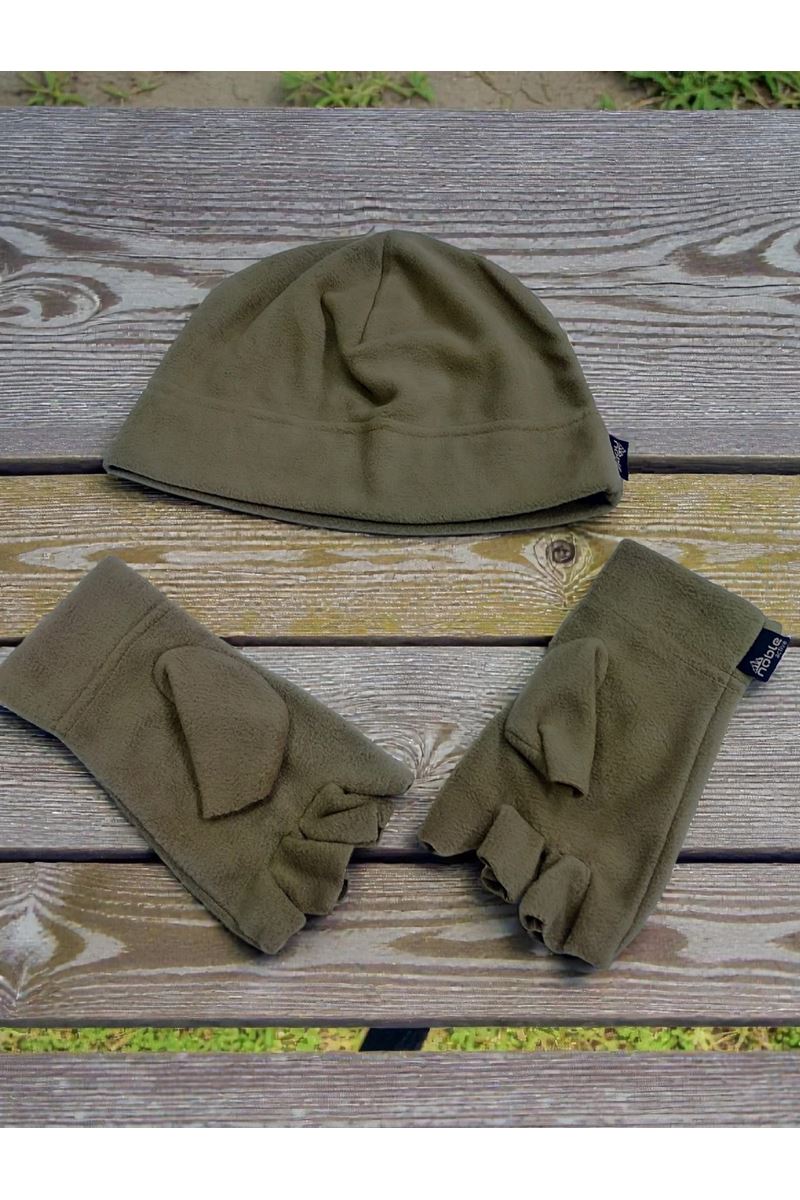 BERE KESİK ELDİVEN SET SAND