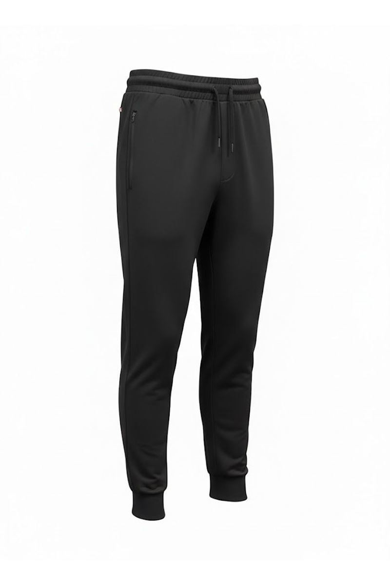 Playoff Erkek Eşofman Zipper Alt Siyah