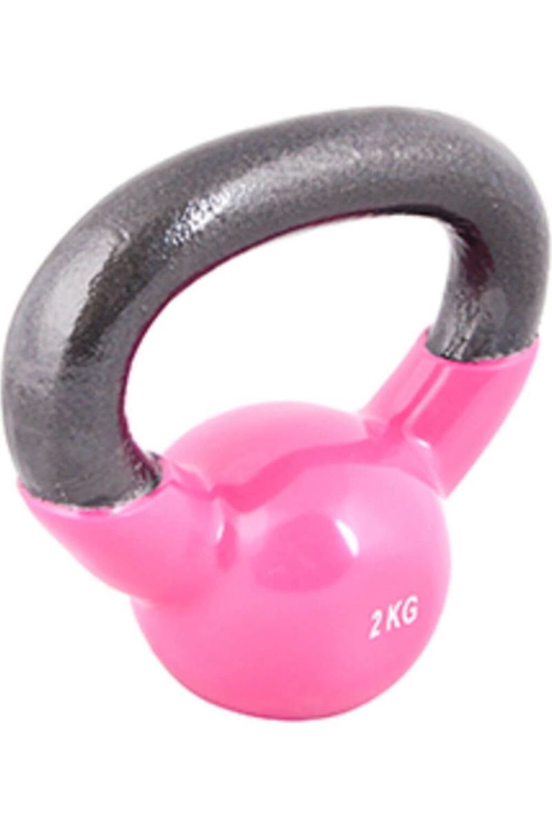 VINYL KETTLEBELL  2 KG PEMBE