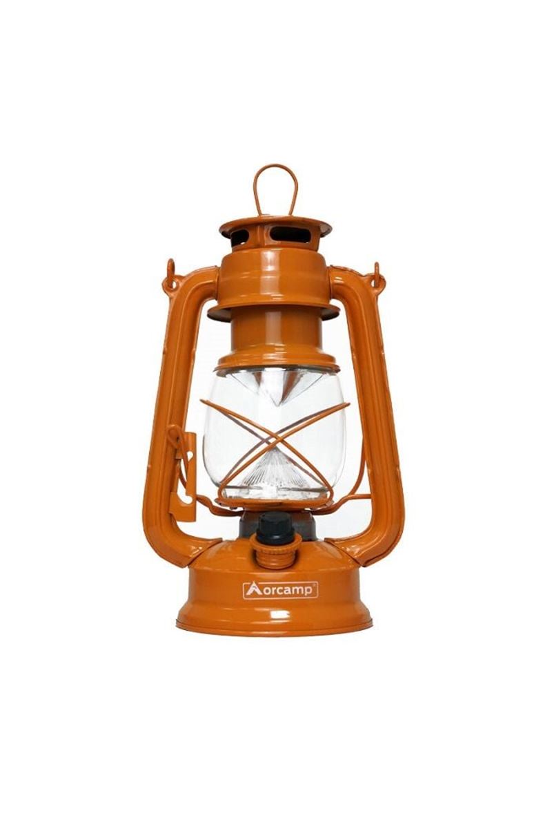 Orcamp Retro Led Fener Turuncu
