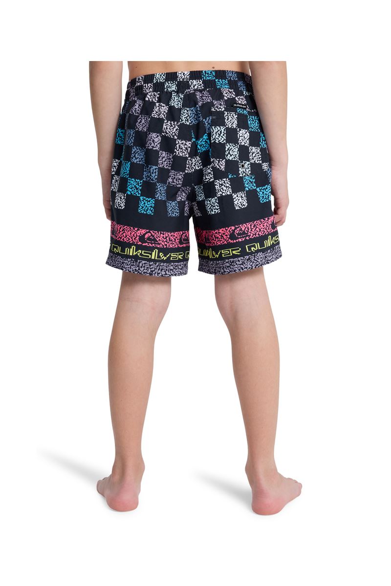 QUIKSILVER EVD PRINTED Total Eclipse - Pattern_1 ERKEK ÇOCUK VOLLEY SHORT