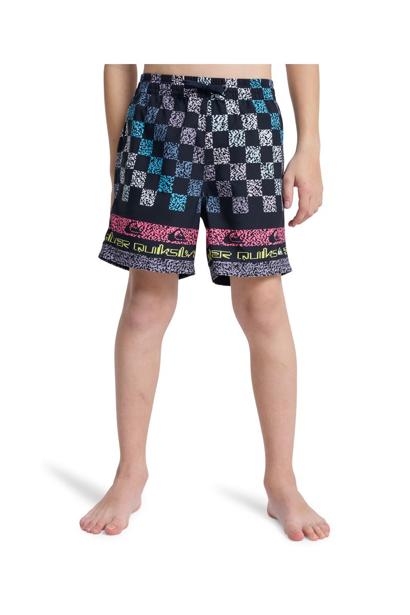QUIKSILVER EVD PRINTED Total Eclipse - Pattern_1 ERKEK ÇOCUK VOLLEY SHORT