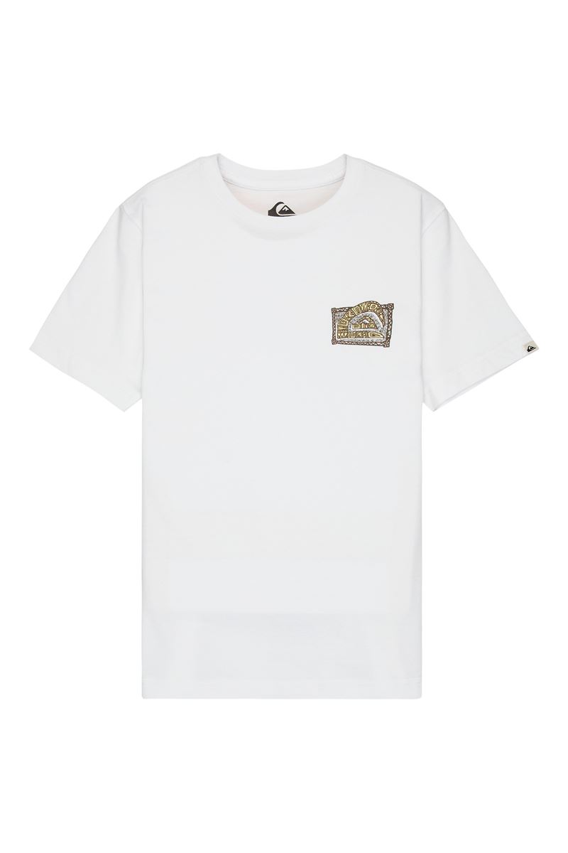QUIKSILVER HERITAGE SS Bright White - Solid ERKEK ÇOCUK T-SHIRT