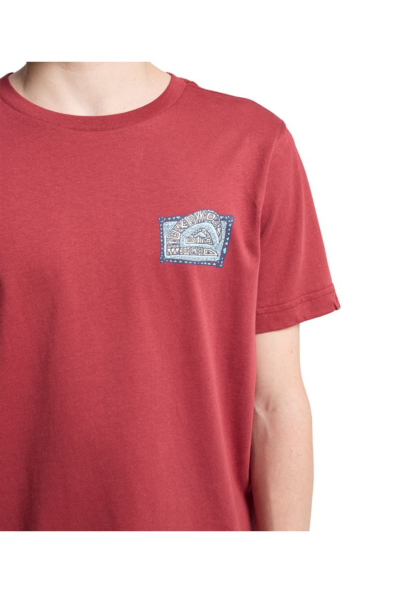 QUIKSILVER HERITAGE SS Burnt Russet - Solid ERKEK ÇOCUK T-SHIRT
