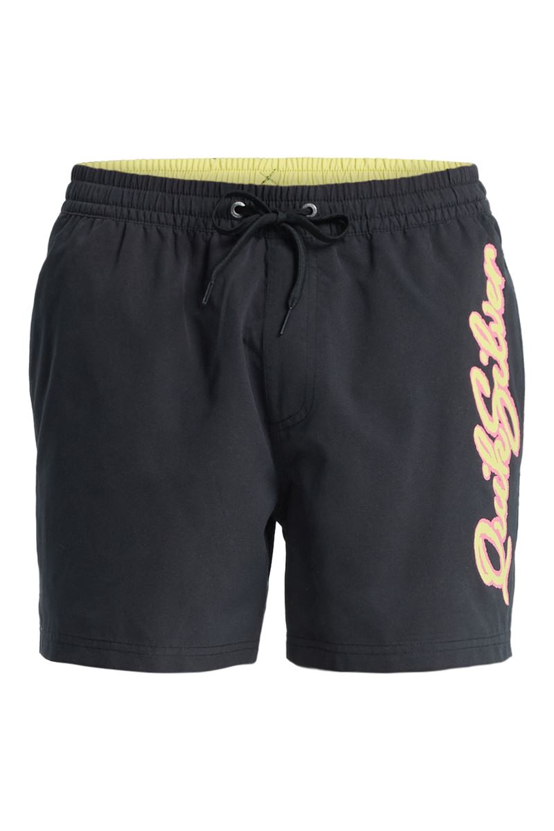 QUIKSILVER EVD MALIBU Anthracite - Solid ERKEK VOLLEY SHORT