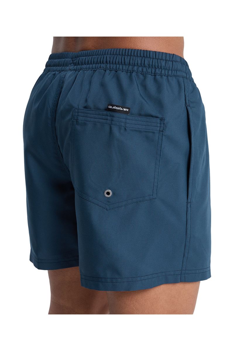 QUIKSILVER DELUXE 15 Total Eclipse - Solid ERKEK VOLLEY SHORT