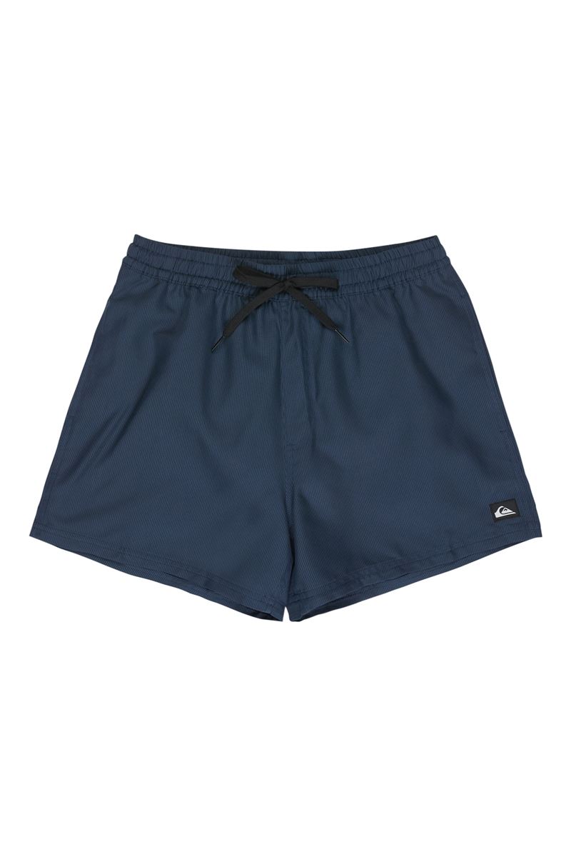 QUIKSILVER DELUXE 15 Total Eclipse - Solid ERKEK VOLLEY SHORT