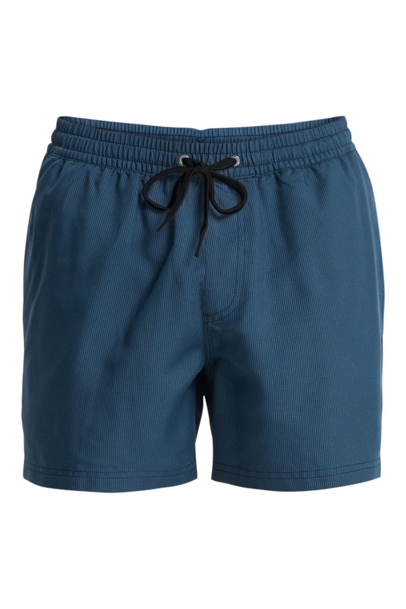 QUIKSILVER DELUXE 15 Total Eclipse - Solid ERKEK VOLLEY SHORT