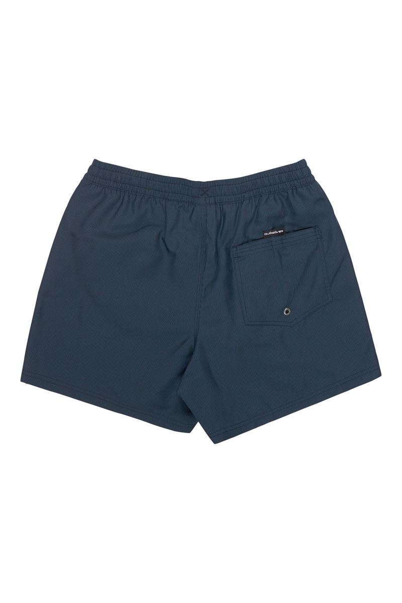 QUIKSILVER DELUXE 15 Total Eclipse - Solid ERKEK VOLLEY SHORT