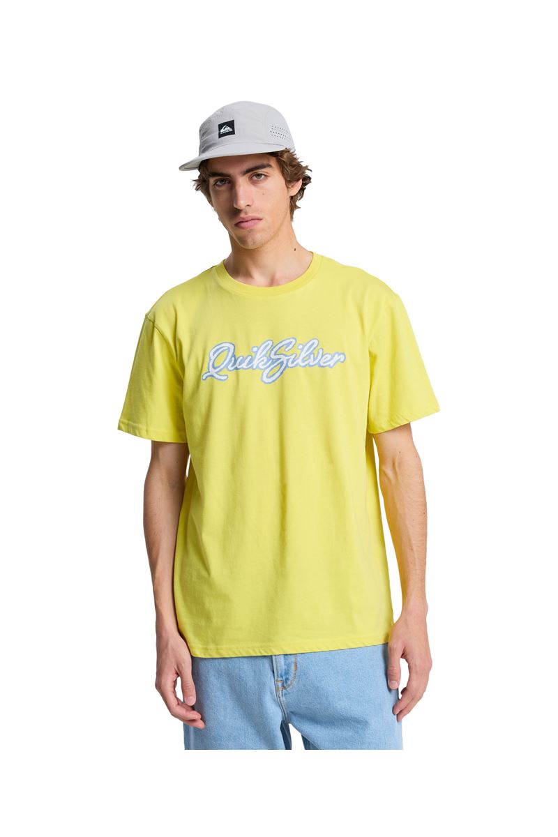 QUIKSILVER MALIBU Acacia - Solid ERKEK T-SHIRT