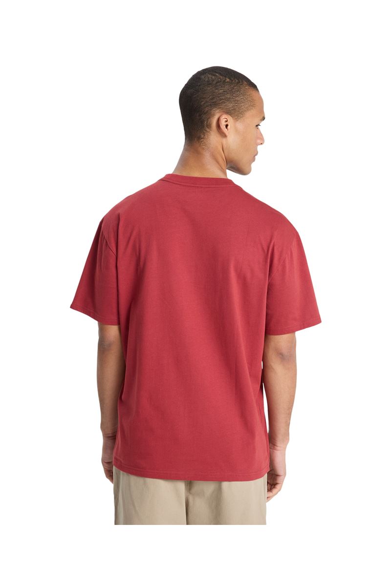 QUIKSILVER LEGACY Burnt Russet - Solid ERKEK T-SHIRT