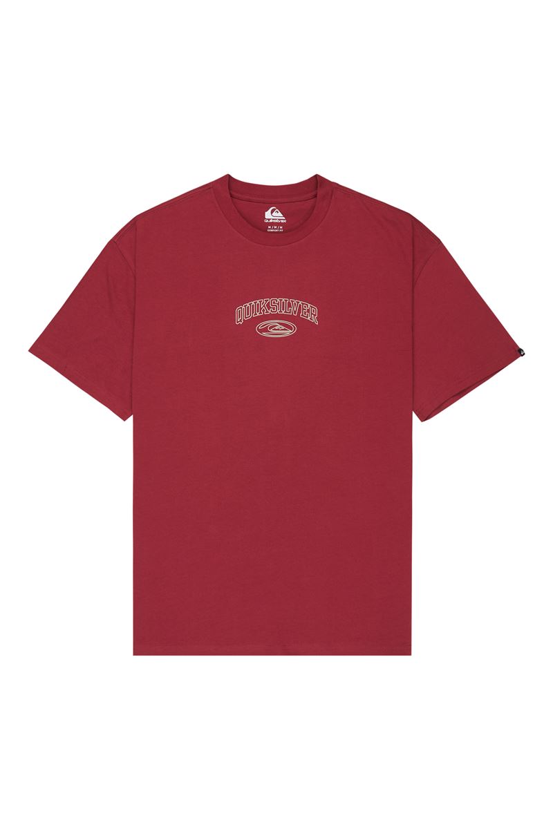 QUIKSILVER LEGACY Burnt Russet - Solid ERKEK T-SHIRT