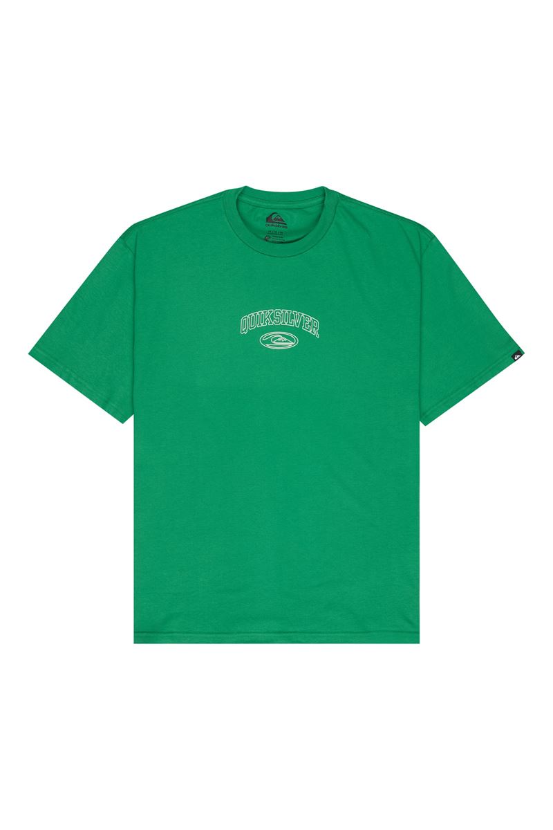 QUIKSILVER HARMONY SPIRAL Leprechaun - Solid ERKEK T-SHIRT