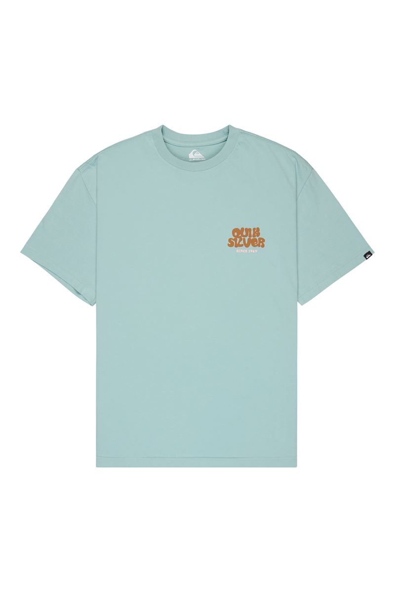 QUIKSILVER FRUITS TIDE Blue Haze - Solid ERKEK T-SHIRT