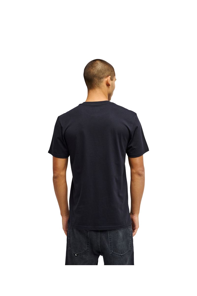 QUIKSILVER EV MINI LOGO Anthracite - Solid ERKEK T-SHIRT