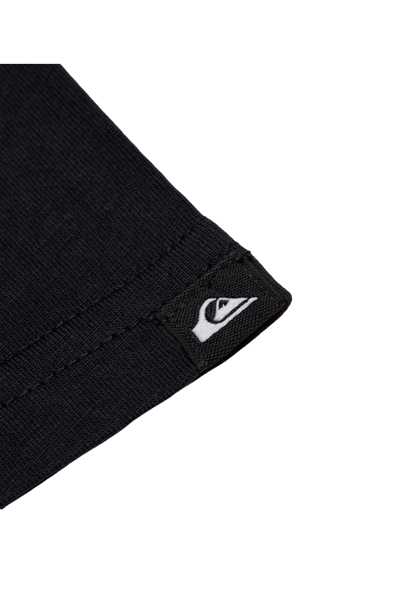 QUIKSILVER EV MINI LOGO Anthracite - Solid ERKEK T-SHIRT