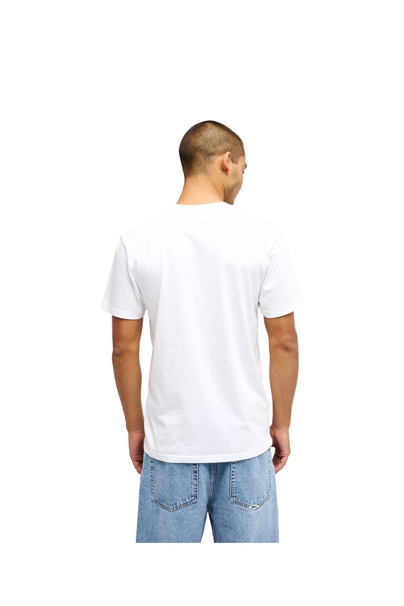 QUIKSILVER EV COMP LOGO Bright White - Solid ERKEK T-SHIRT