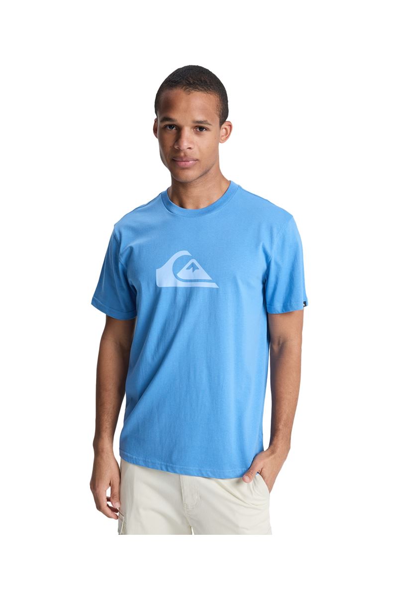 QUIKSILVER EV COMP LOGO Riviera - Solid ERKEK T-SHIRT