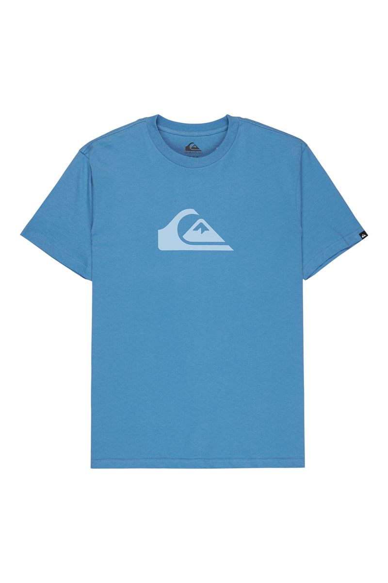 QUIKSILVER EV COMP LOGO Riviera - Solid ERKEK T-SHIRT