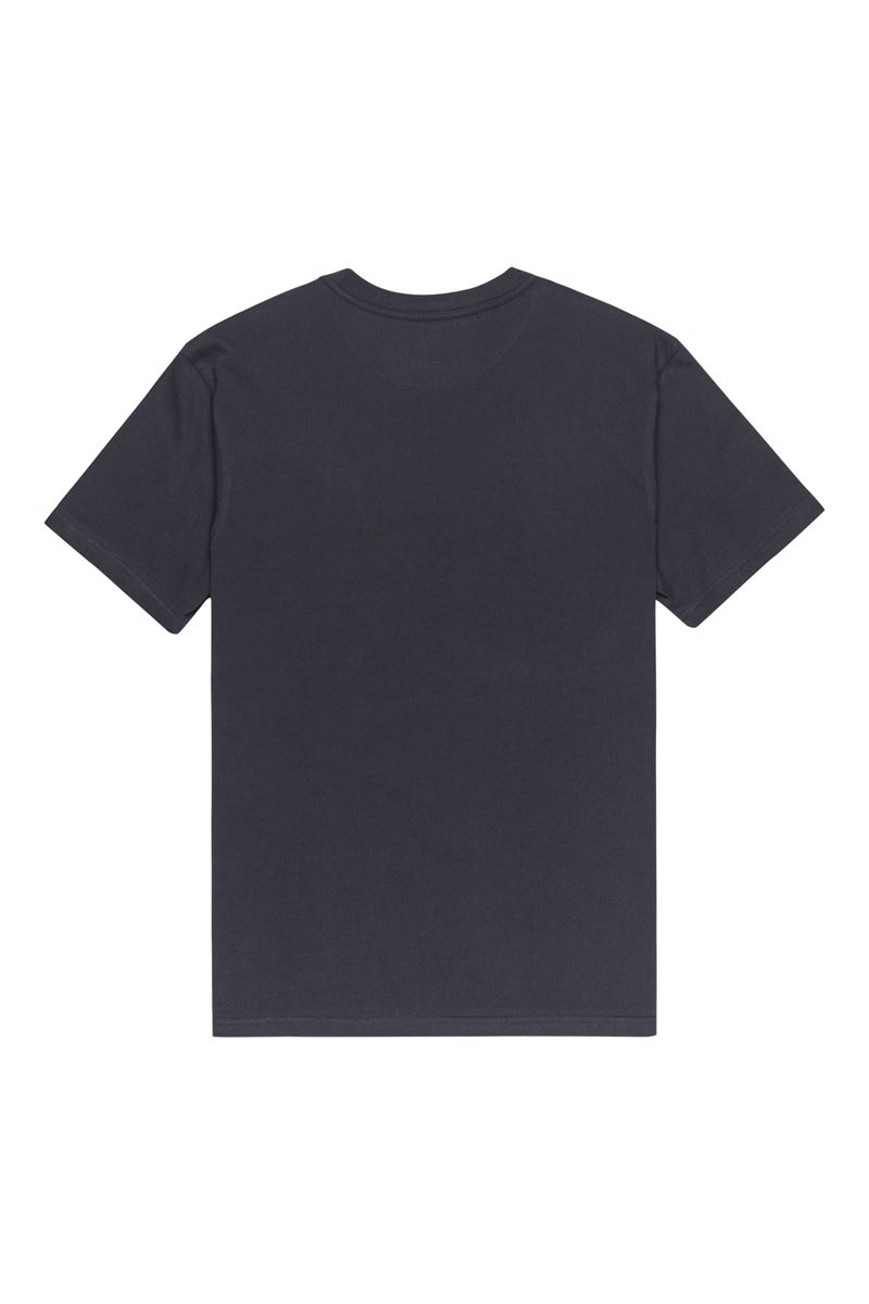 QUIKSILVER EV COMP LOGO Total Eclipse - Solid ERKEK T-SHIRT