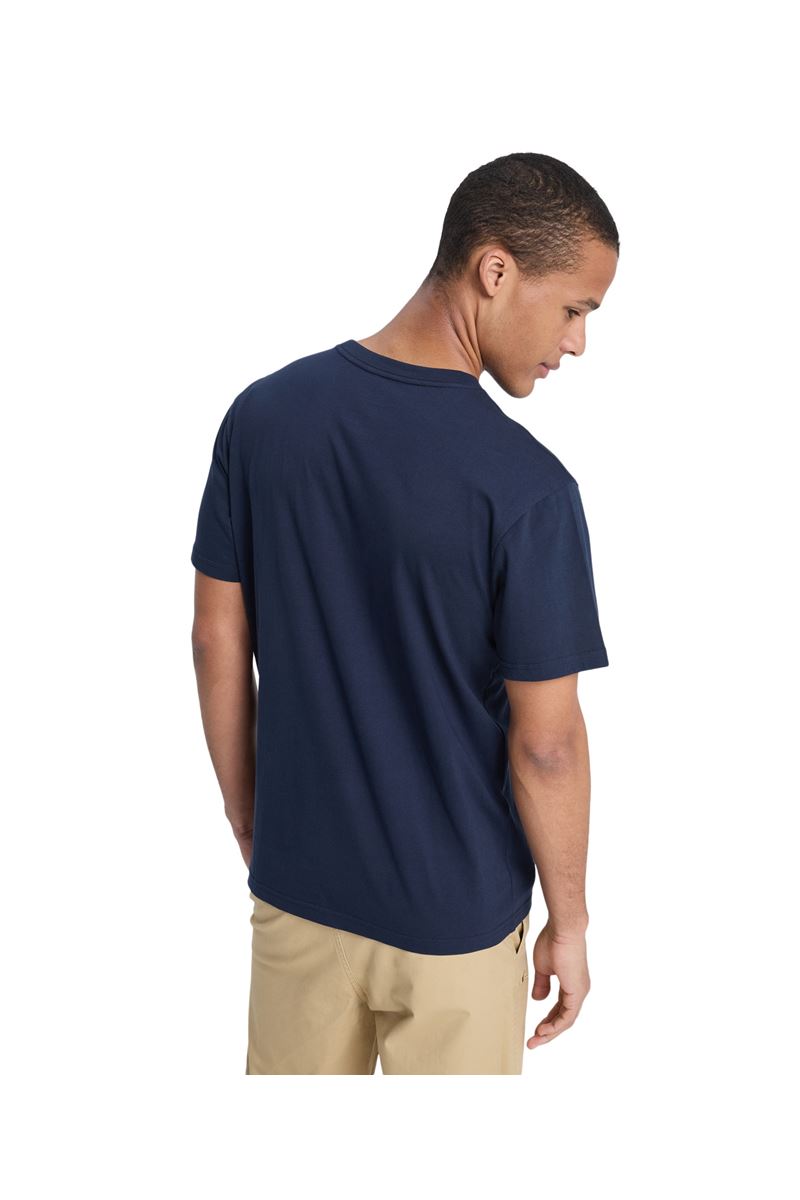 QUIKSILVER EV COMP LOGO Total Eclipse - Solid ERKEK T-SHIRT