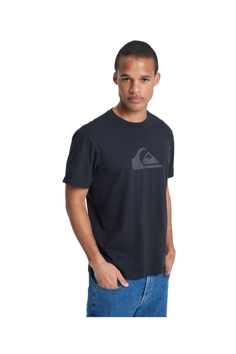 QUIKSILVER EV COMP LOGO Anthracite - Solid ERKEK T-SHIRT