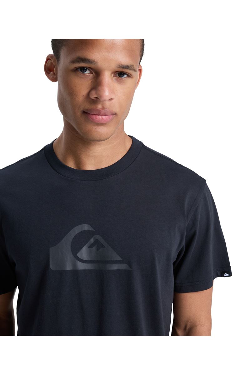 QUIKSILVER EV COMP LOGO Anthracite - Solid ERKEK T-SHIRT