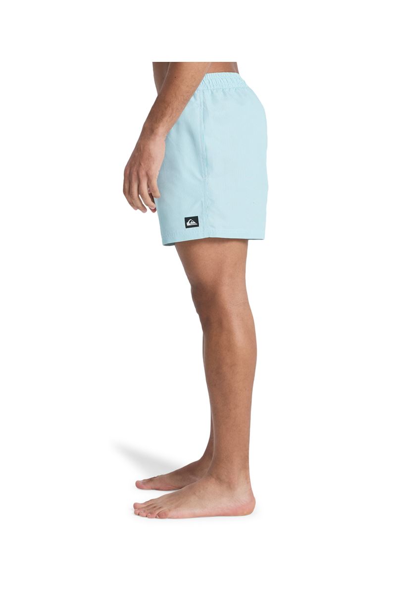 QUIKSILVER DELUXE 15 Aqua - Solid ERKEK VOLLEY SHORT