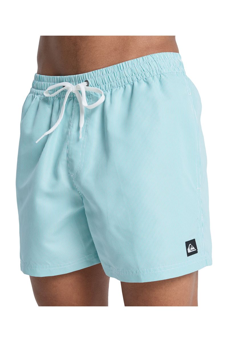 QUIKSILVER DELUXE 15 Aqua - Solid ERKEK VOLLEY SHORT