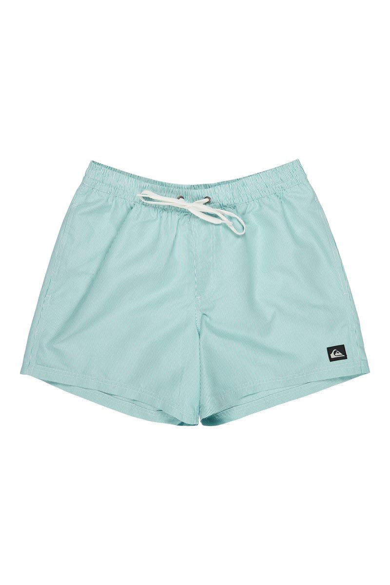 QUIKSILVER DELUXE 15 Aqua - Solid ERKEK VOLLEY SHORT