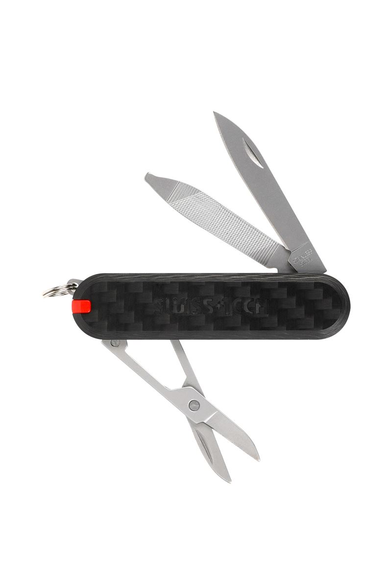 Swiss+Tech SwissTech 7-IN-1 multi tool-Carbon Fiber Handle ST029044