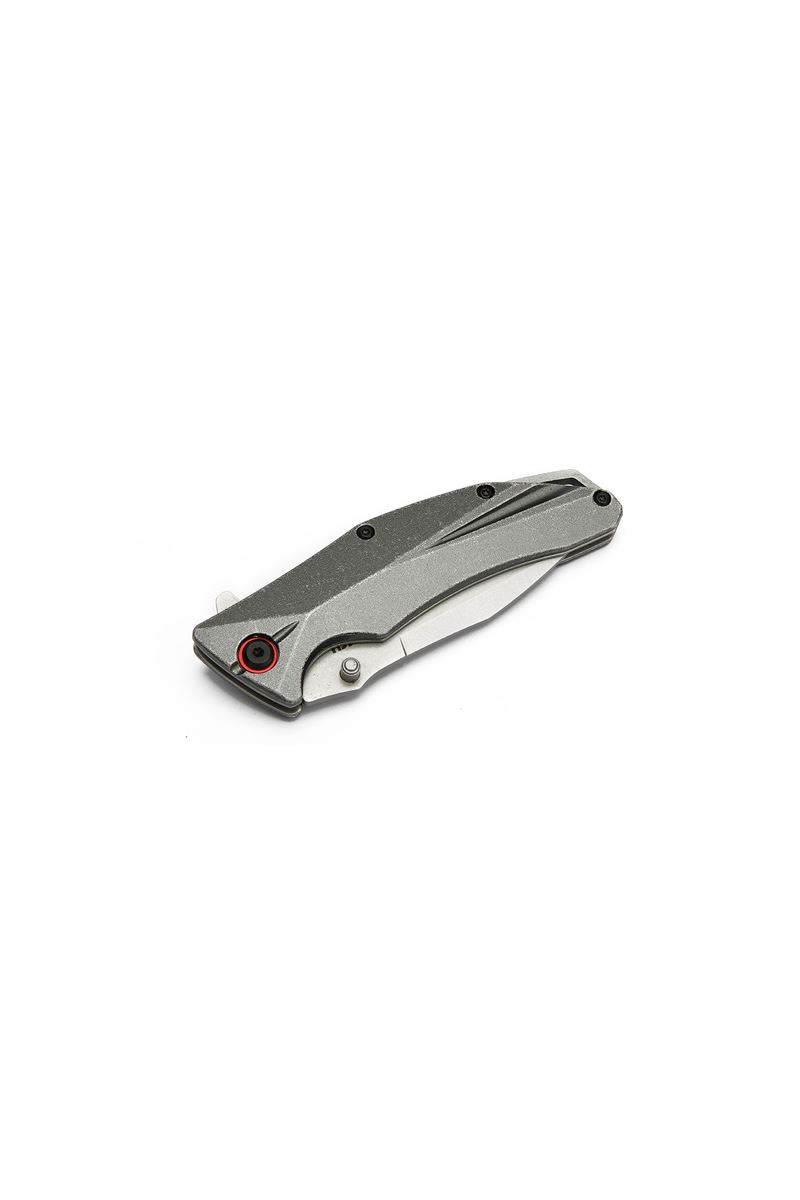 Swiss+Tech Aluminum Serrated Folding Knife ST014005