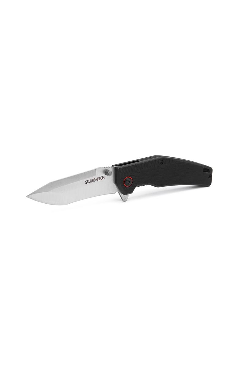 Swiss+Tech G10 Folding Knife-Satin Polish ST014001