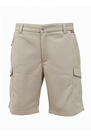 Noble Plus Playoff Erkek Şort Kapaklı Cep Bej