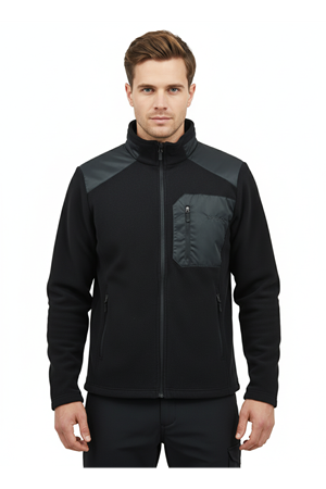 Kışlık  Polar Playoff Coat Siyah
