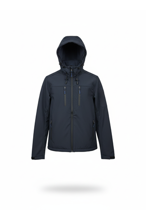 Noble Kapüşonlu Playoff Softshell Mont Lacivert