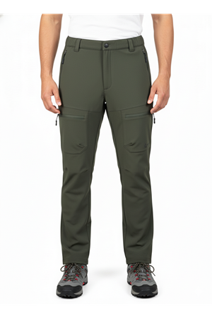 Playoff Noble Sofya Kışlık Haki Outdoor Pantolon