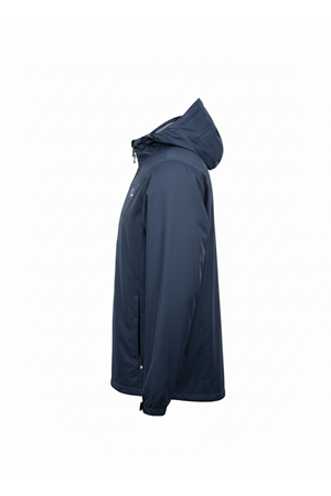 Ziege - Playoff Lacivert  Kapüşonlu Yağmurluk & Rüzgarlık Teknik Ceket